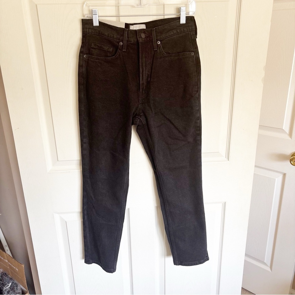 Everlane Black The Original Cheeky Jean Size 27 Crop NWT
